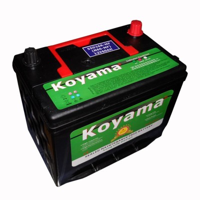 KOYAMA 免维护汽车铅酸蓄电池 12V60AH 汽车起动电池 N60 55D26R