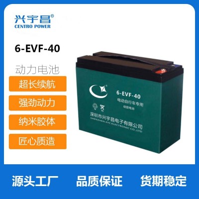 兴宇昌电池48V60V72V40ah 电动车电动助力车用铅酸蓄电池6-EVF- 40