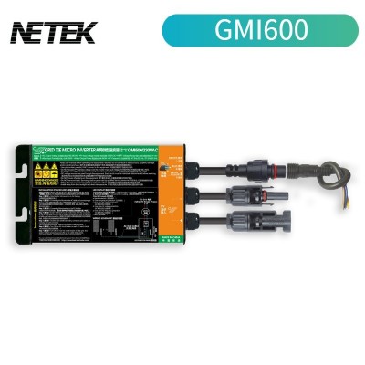 微型逆变器GMI500/600/700W正弦波MPPT可并联2块太阳能并网即发电