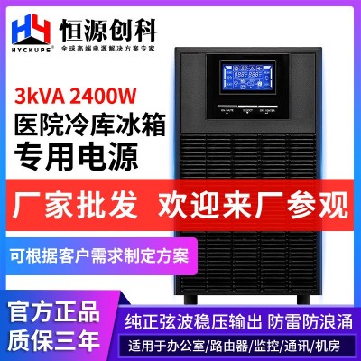 UPS不间断电源C3K在线式3000VA 2400W机房服务器监控稳压应 急电源